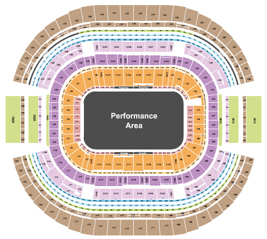 AT&T Stadium Monster Jam Seating Chart